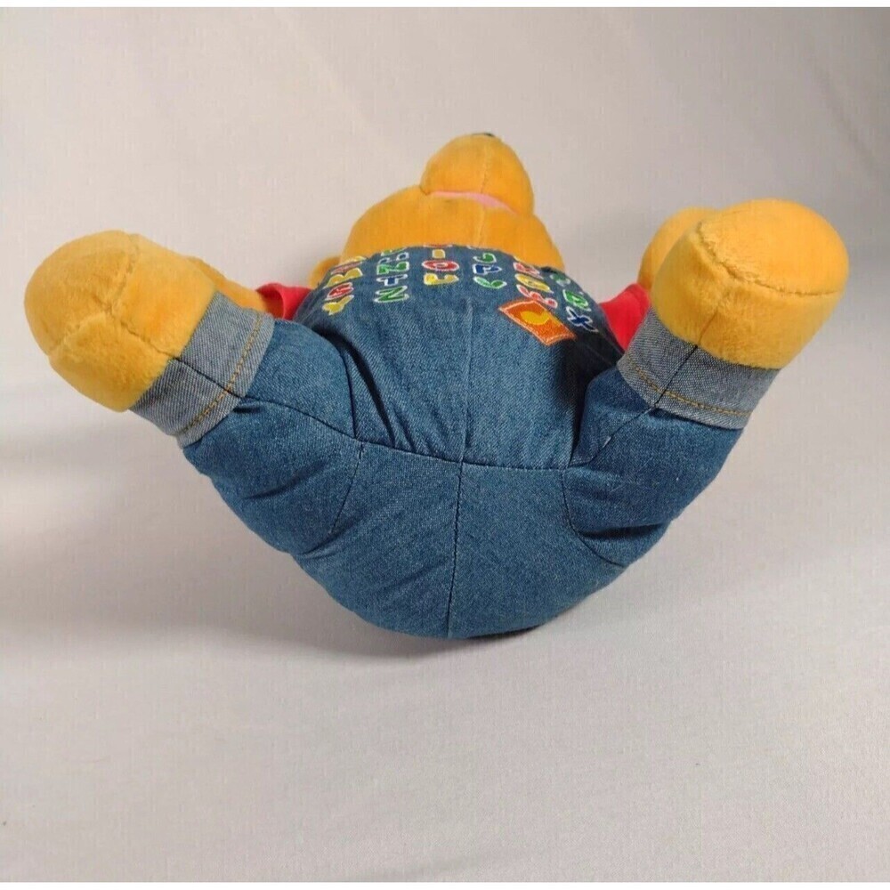 VTG 2001 Fisher Price Winnie The Pooh Alphabet Plush, Sings Song (Not Alphabet) - Picture 3 of 4